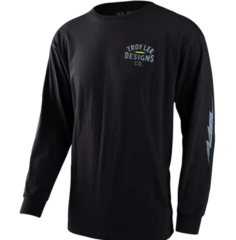 Troy Lee Designs Lightning Long Sleeve T-Shirt Black